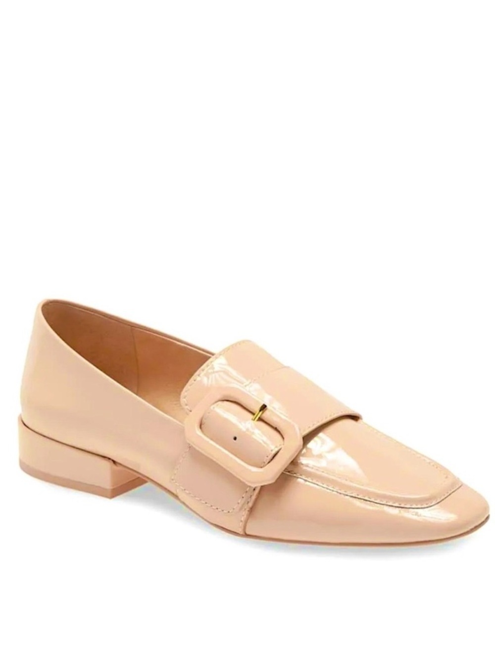 Louise et Cie Espen Loafer In Beige Patent Leather Size 8.5